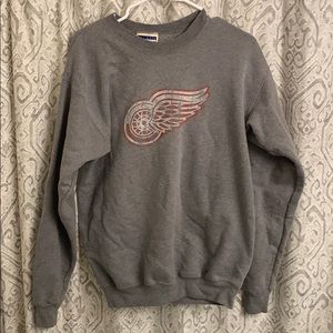Detroit Red Wings Vintage Crew Neck
